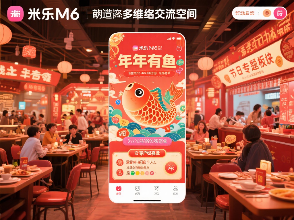 米乐M6年年有鱼,传递好运,喜庆佳节幸福满载 米乐M6不断塑造多维交流空间,通过线上互动与线下实