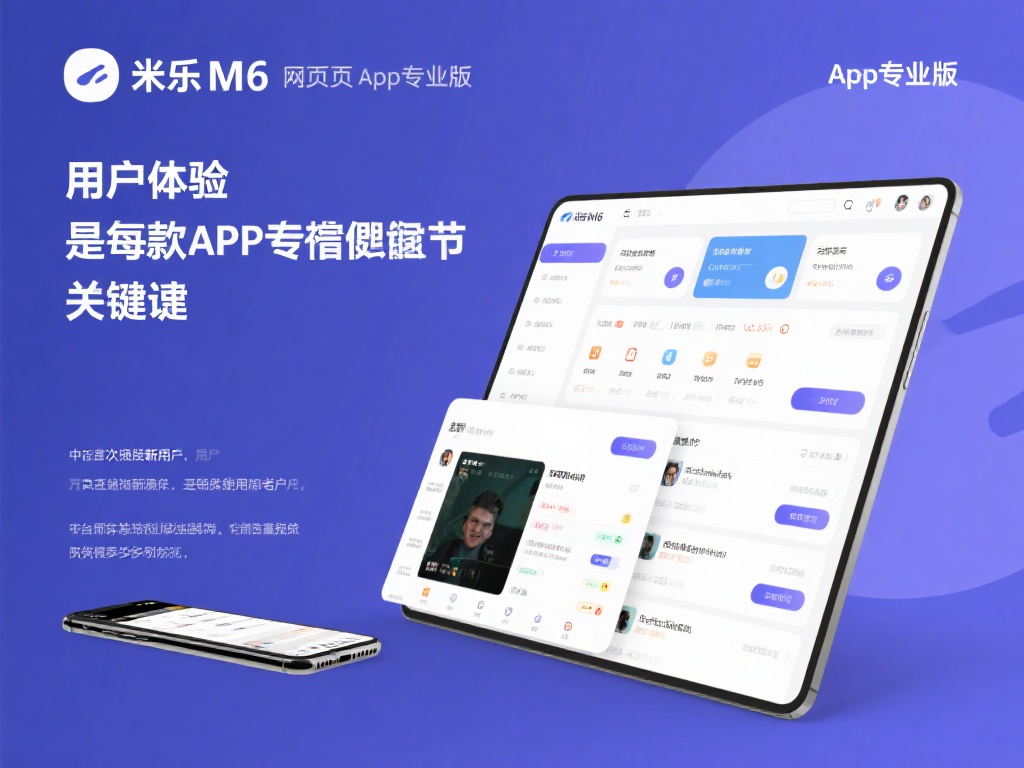 用户体验是每款应用能否成功的关键。米乐M6网页版a