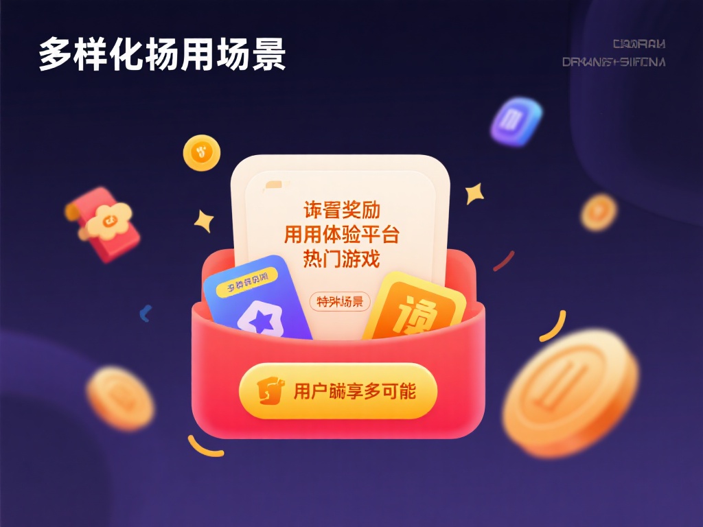 多样化应用场景：这些奖励既可以用于体验平台高质量的